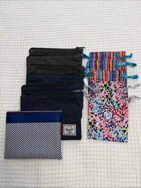 WestJet, JAL, AND Brighton Pouches